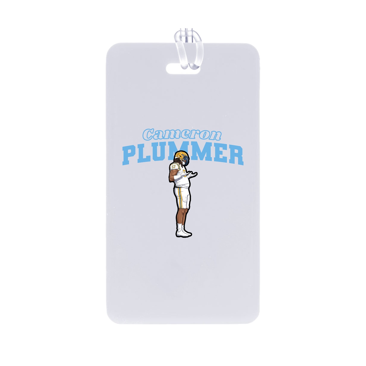 Bag Tag — Name Arch in Classic