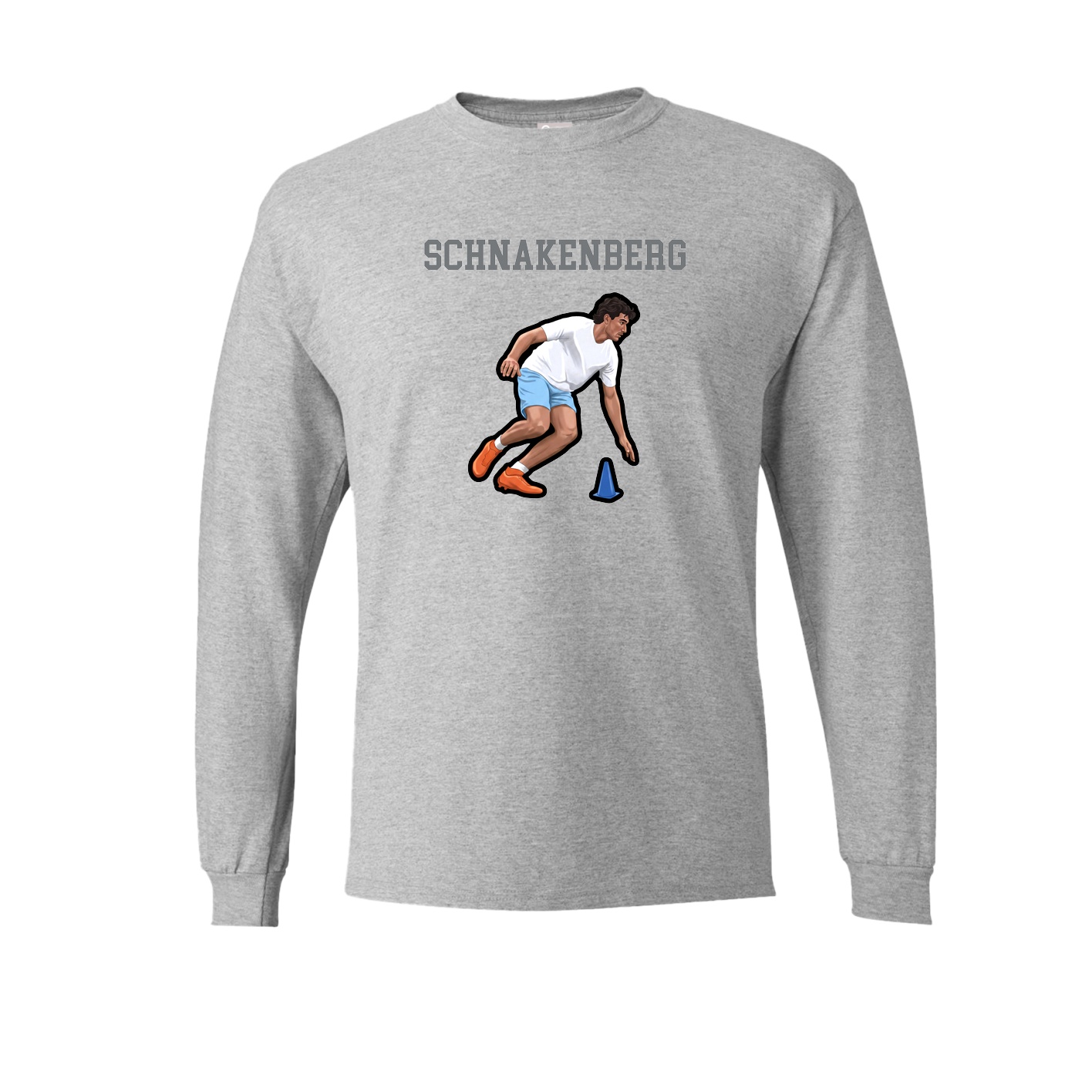 Long Sleeve Tee — Shirsey in Grey