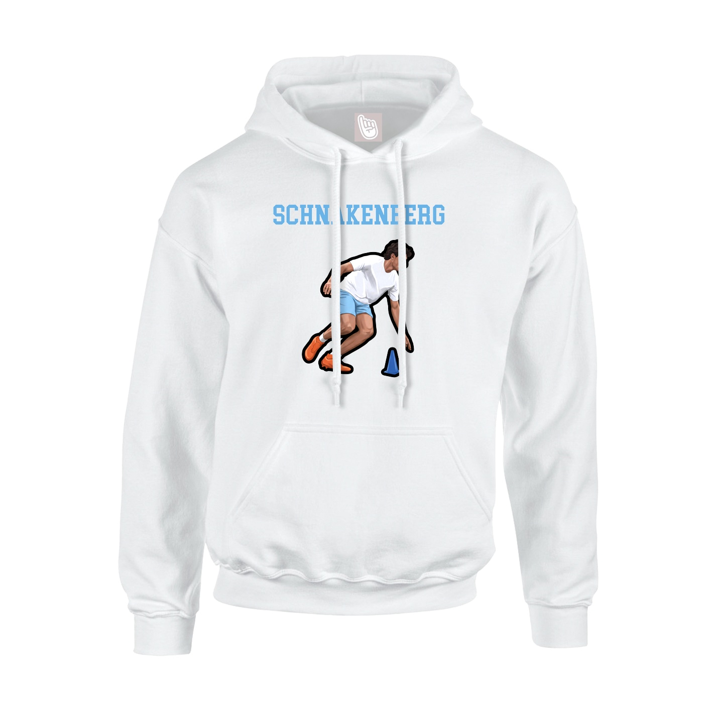 Hoodie — Shirsey in White