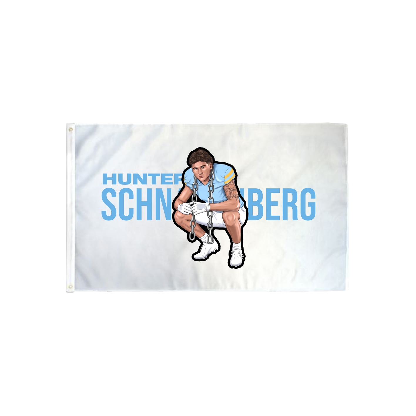 3x5 Flag — Player Name in Classic