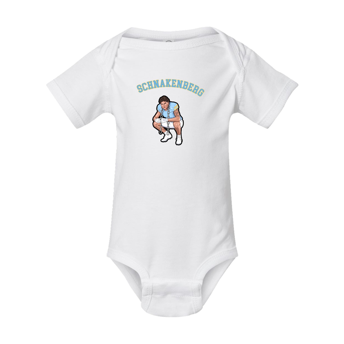 Baby Onesie — Shirsey Arch in White
