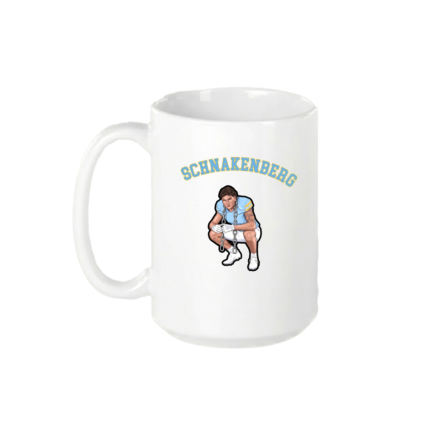 15oz Coffee Mug — Shirsey Arch in White
