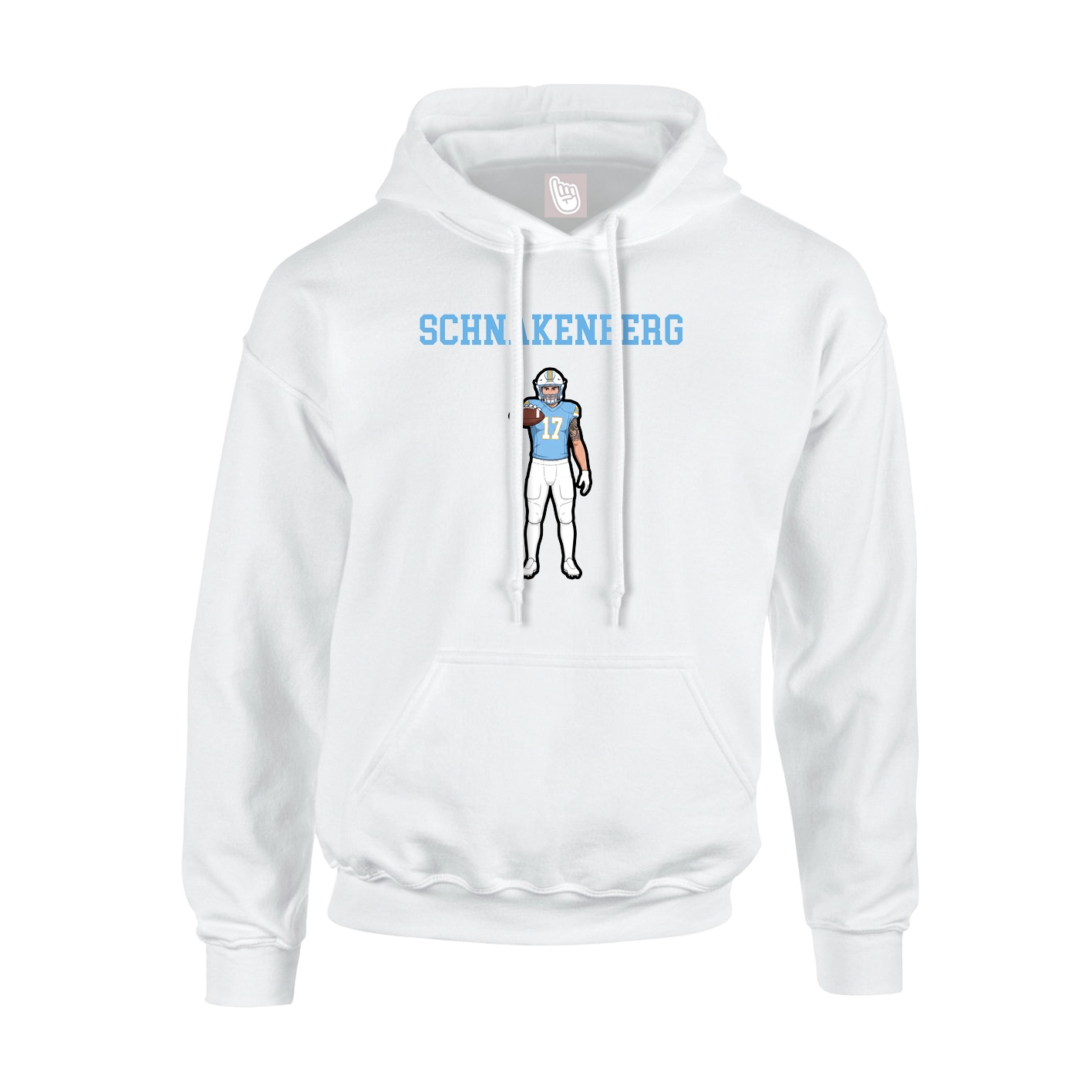 Youth Hoodie — Shirsey in White