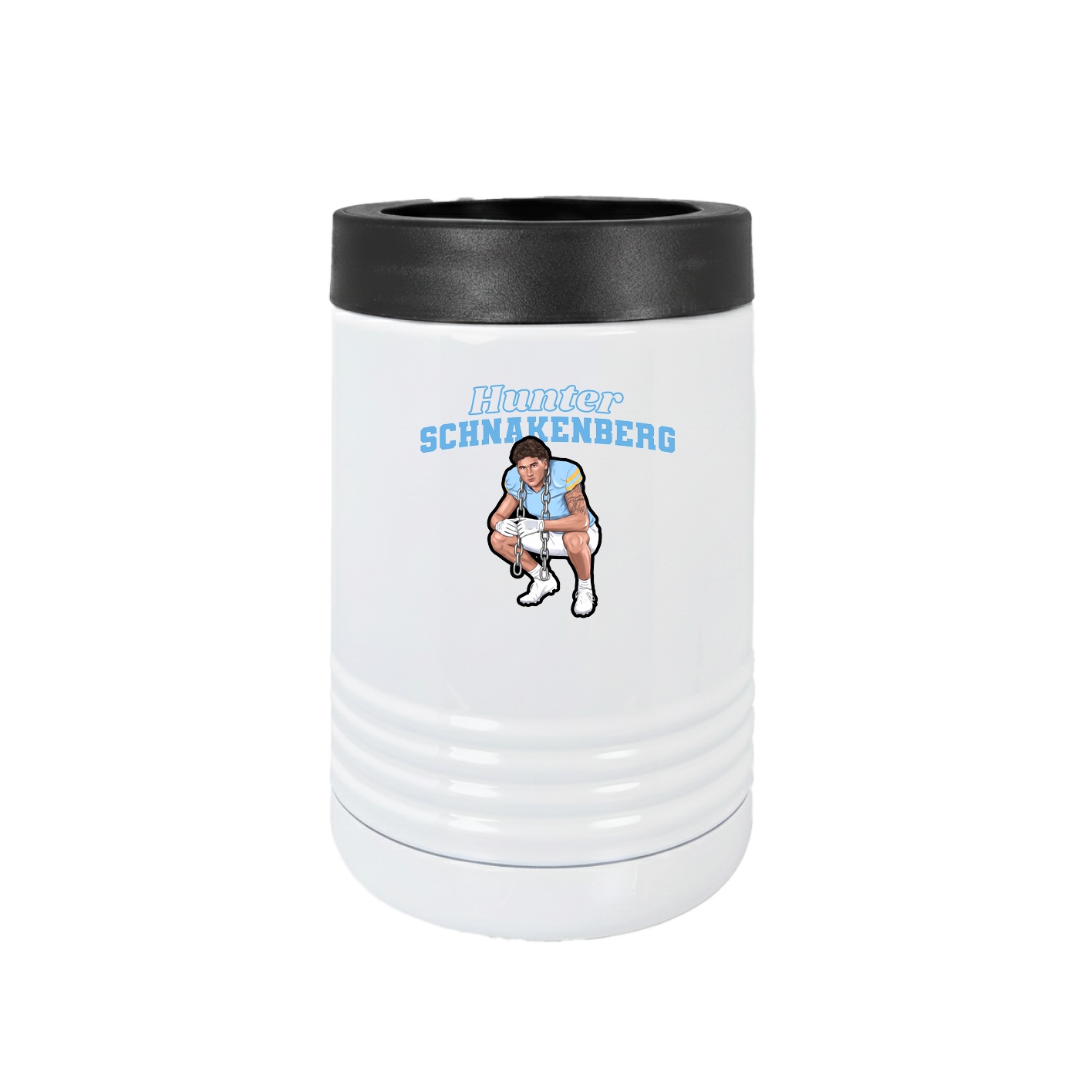 Beverage Holder — Name Arch in White