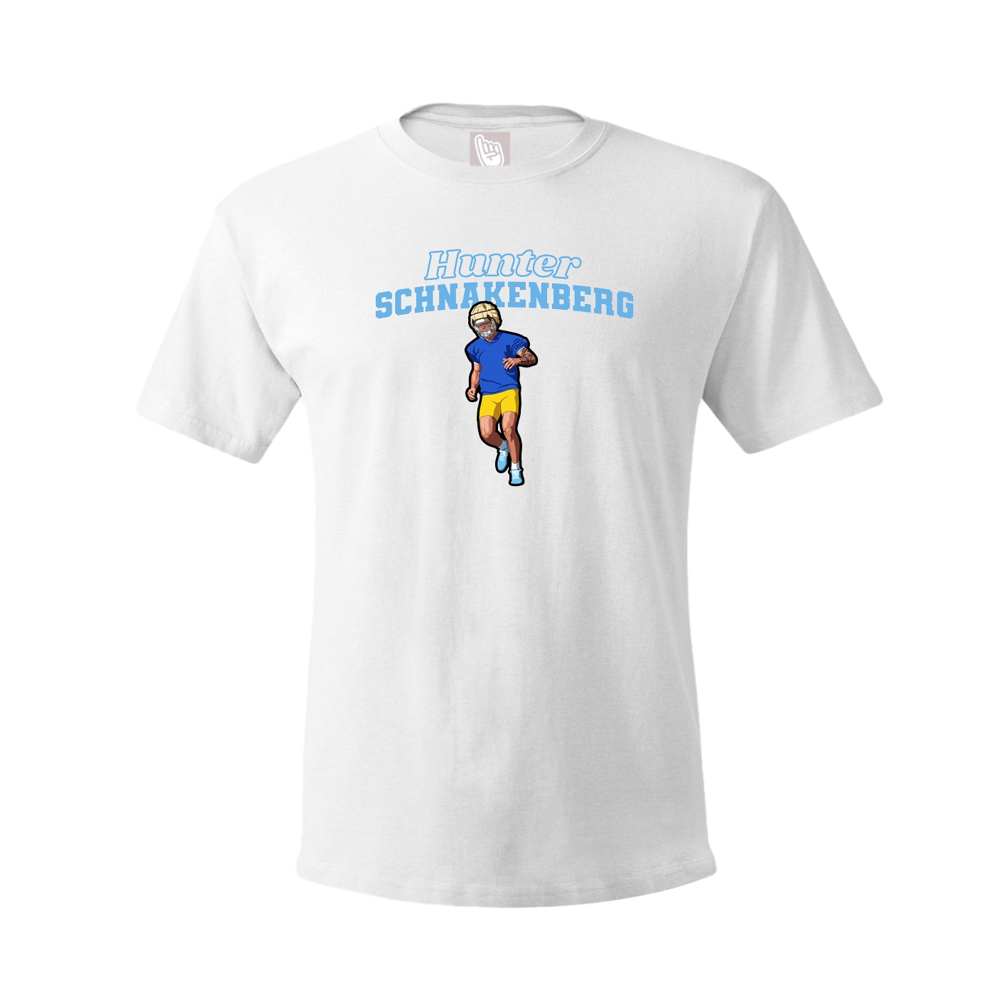 Tee — Name Arch in White