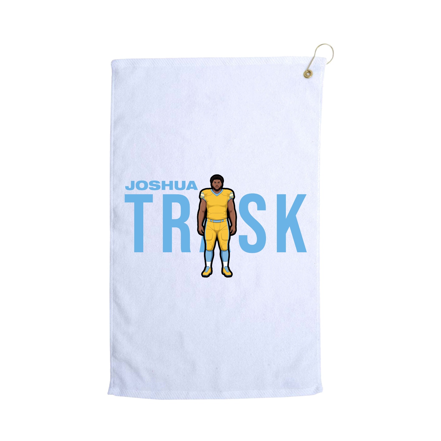 Golf Towel — Player Name in White