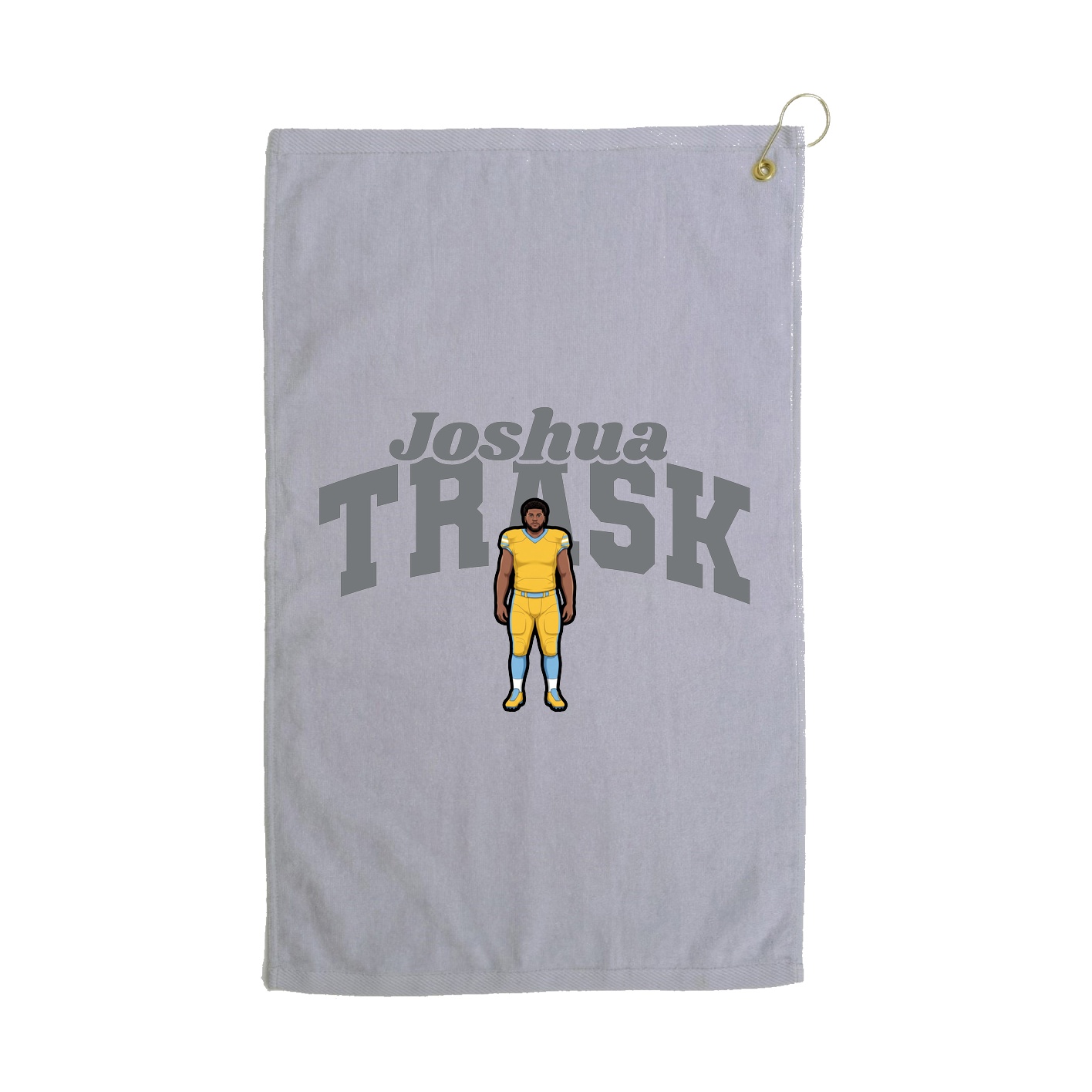 Golf Towel — Signature Arch in Grey