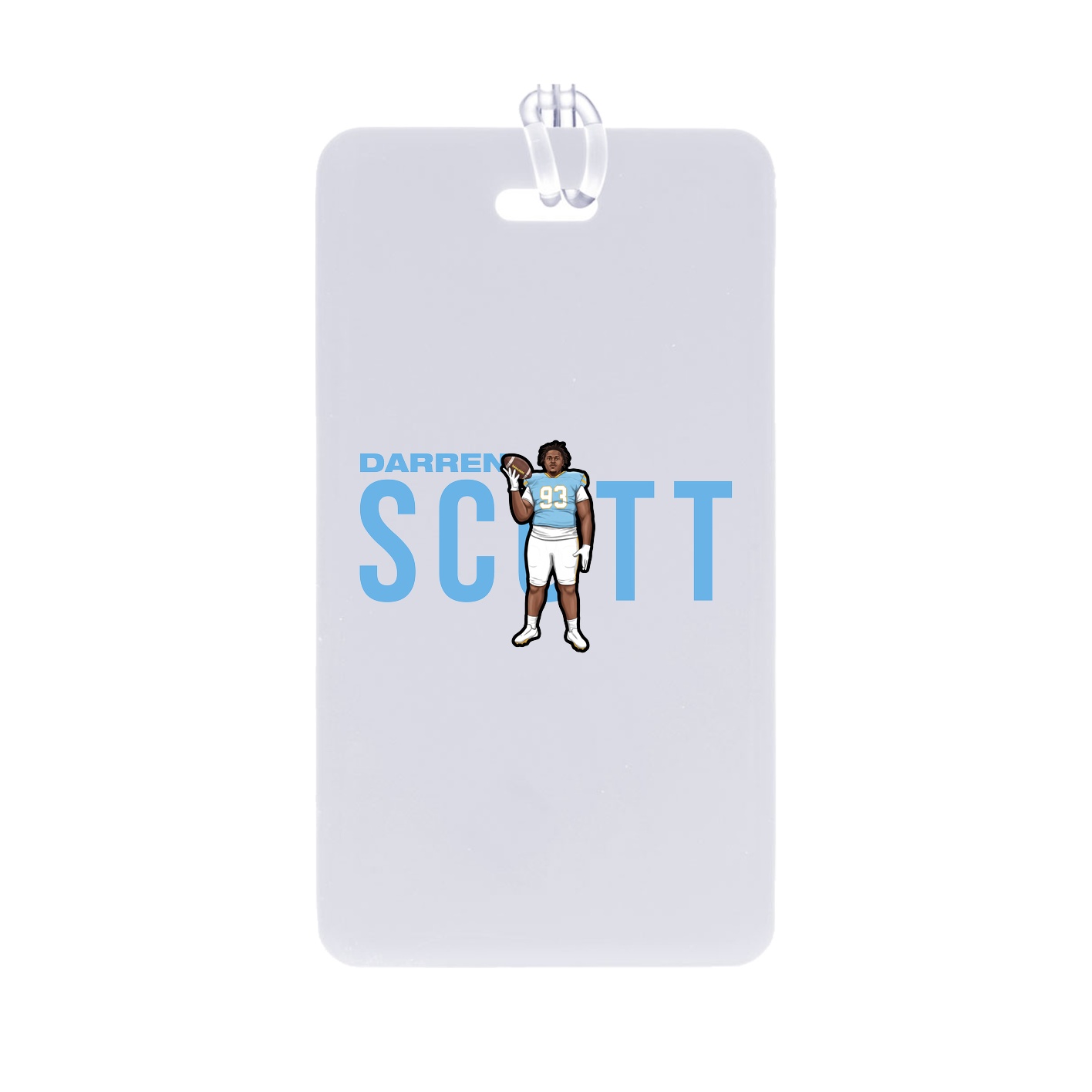 Bag Tag — Player Name in Classic