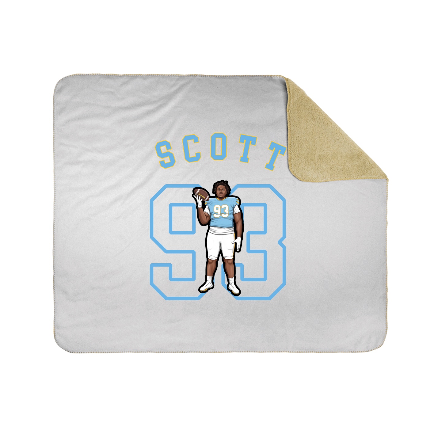 Throw Blanket — Shirsey Arch in White