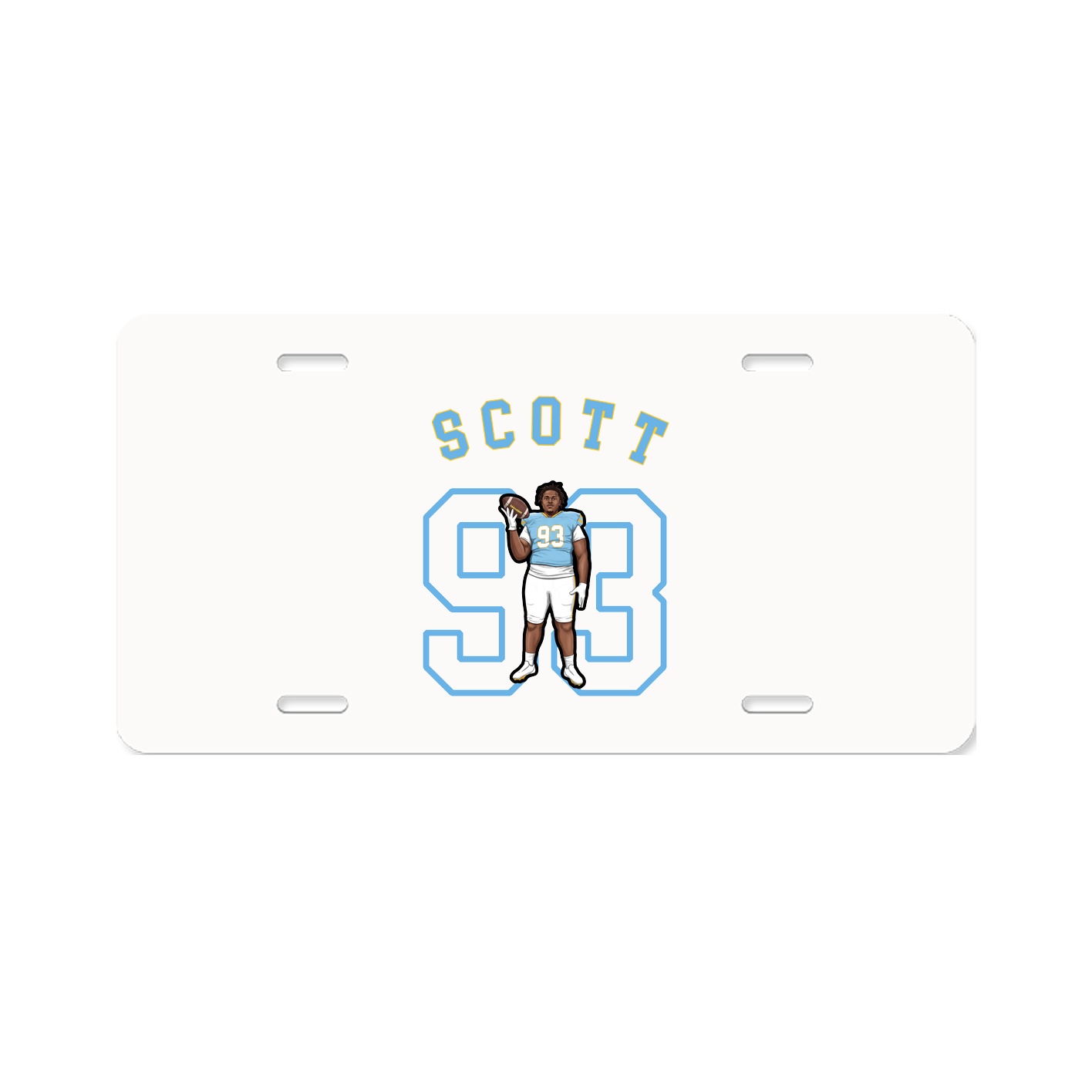 License Plate — Shirsey Arch in Classic