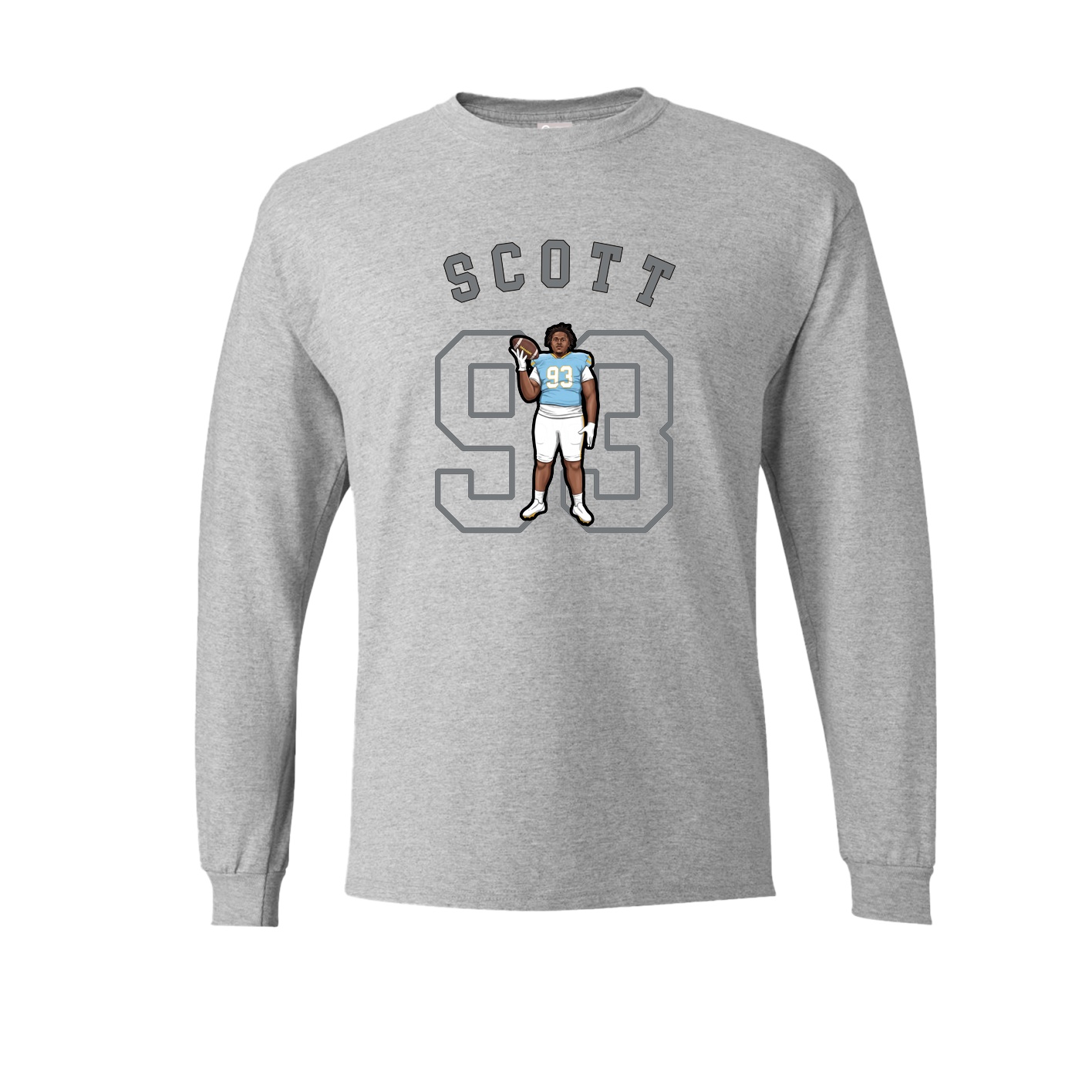 Long Sleeve Tee — Shirsey Arch in Grey