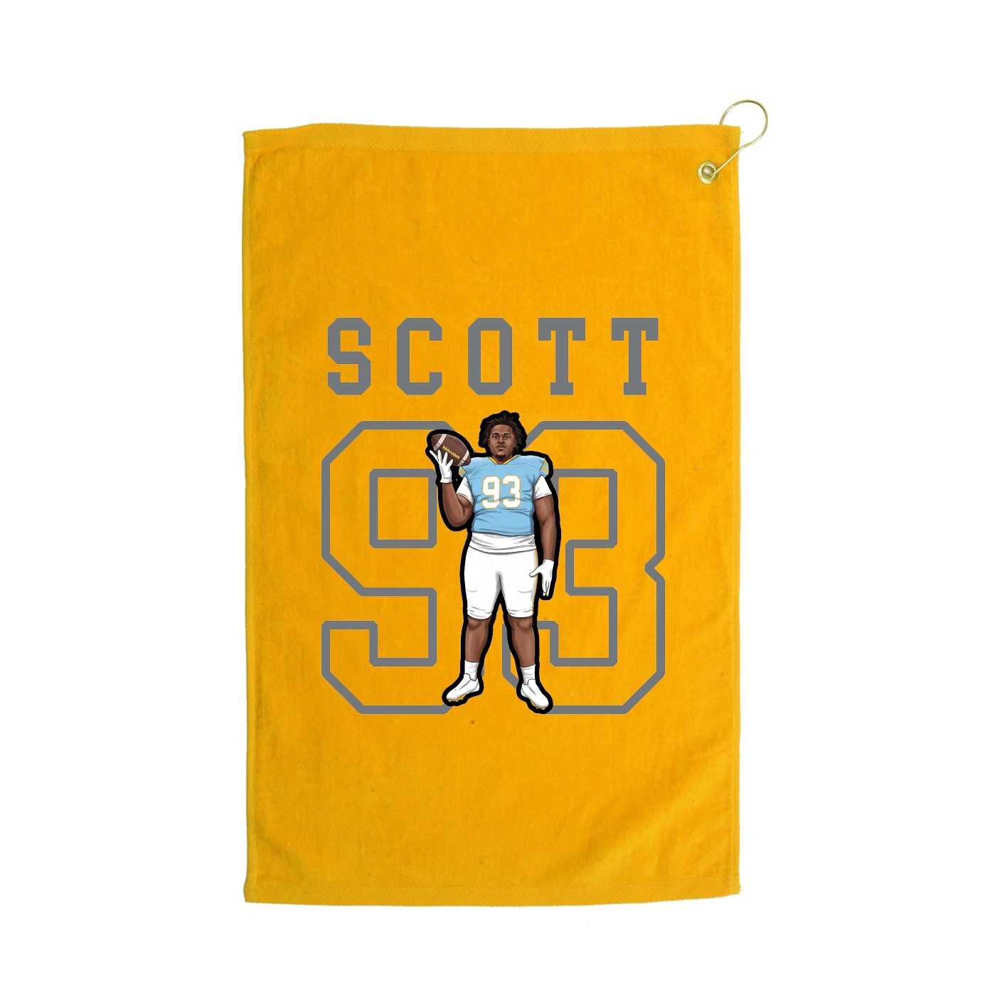 Golf Towel — Shirsey in Gold