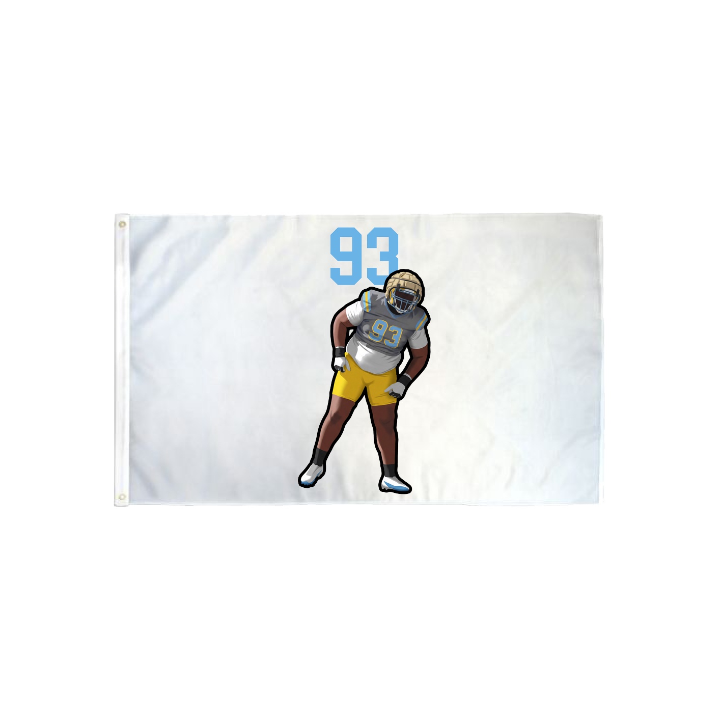 3x5 Flag — Number Top in Classic