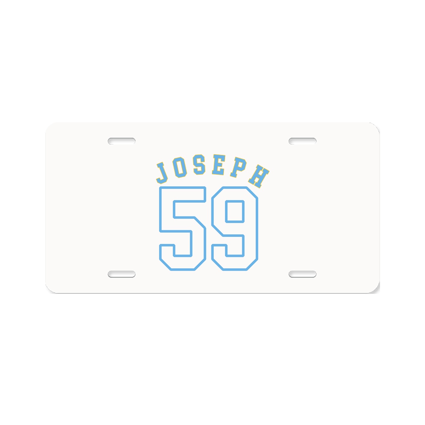 License Plate — Shirsey Arch in Classic