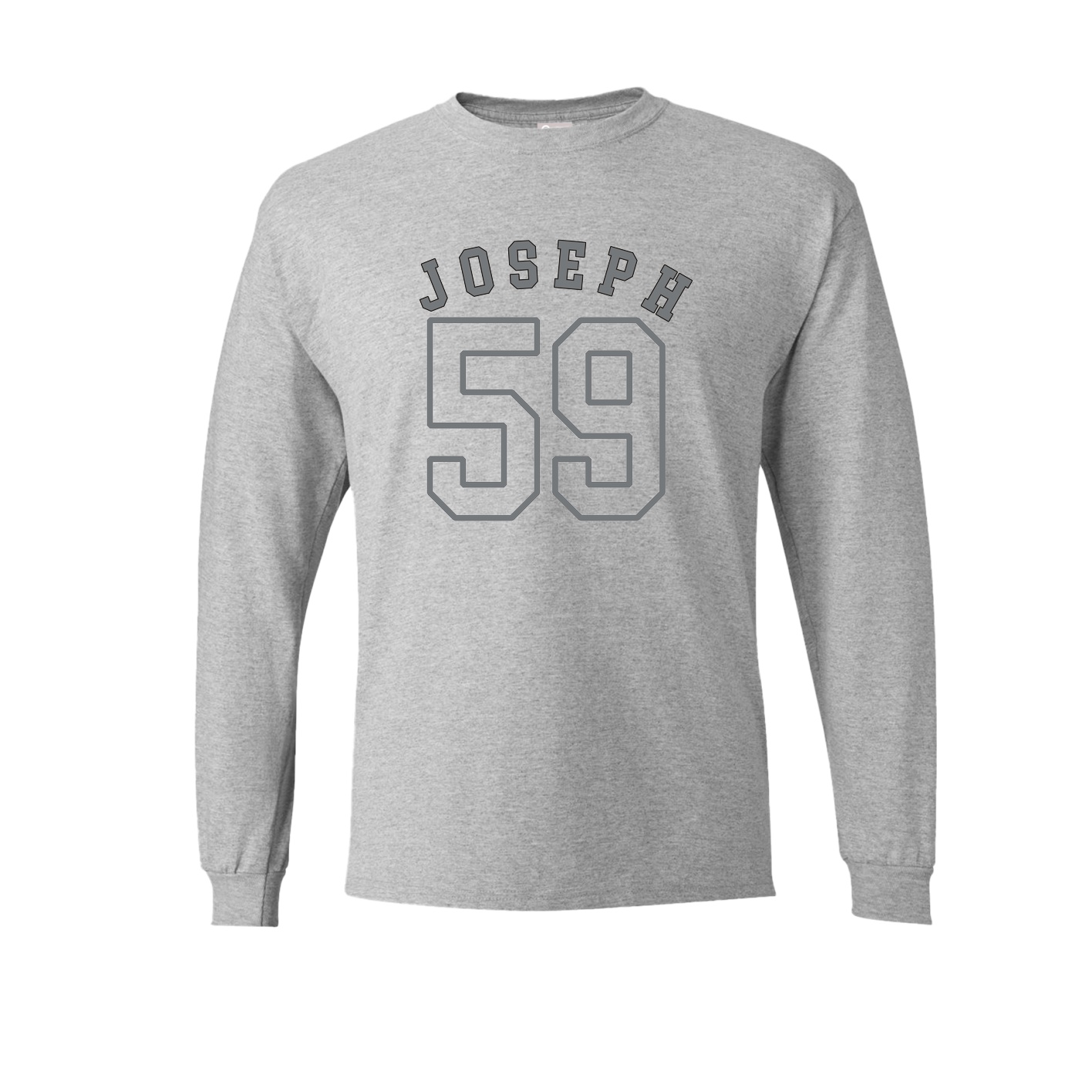 Long Sleeve Tee — Shirsey Arch in Grey