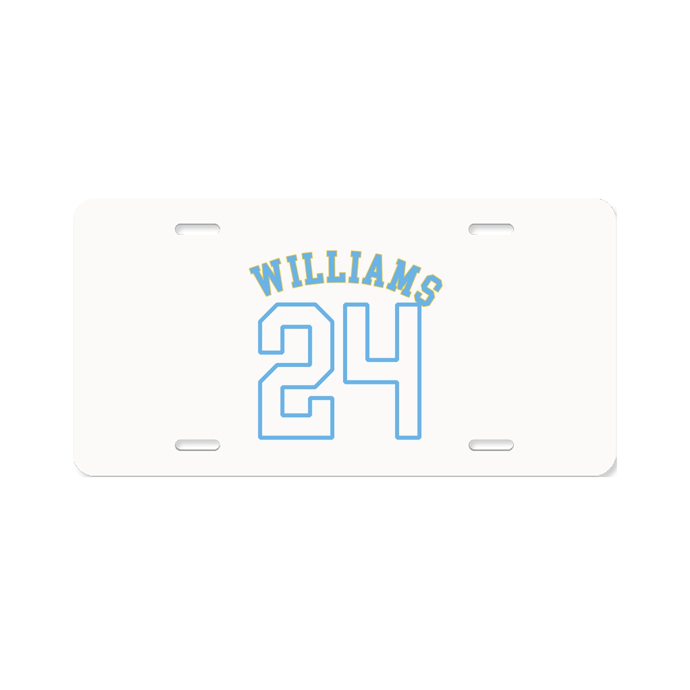 License Plate — Shirsey Arch in Classic
