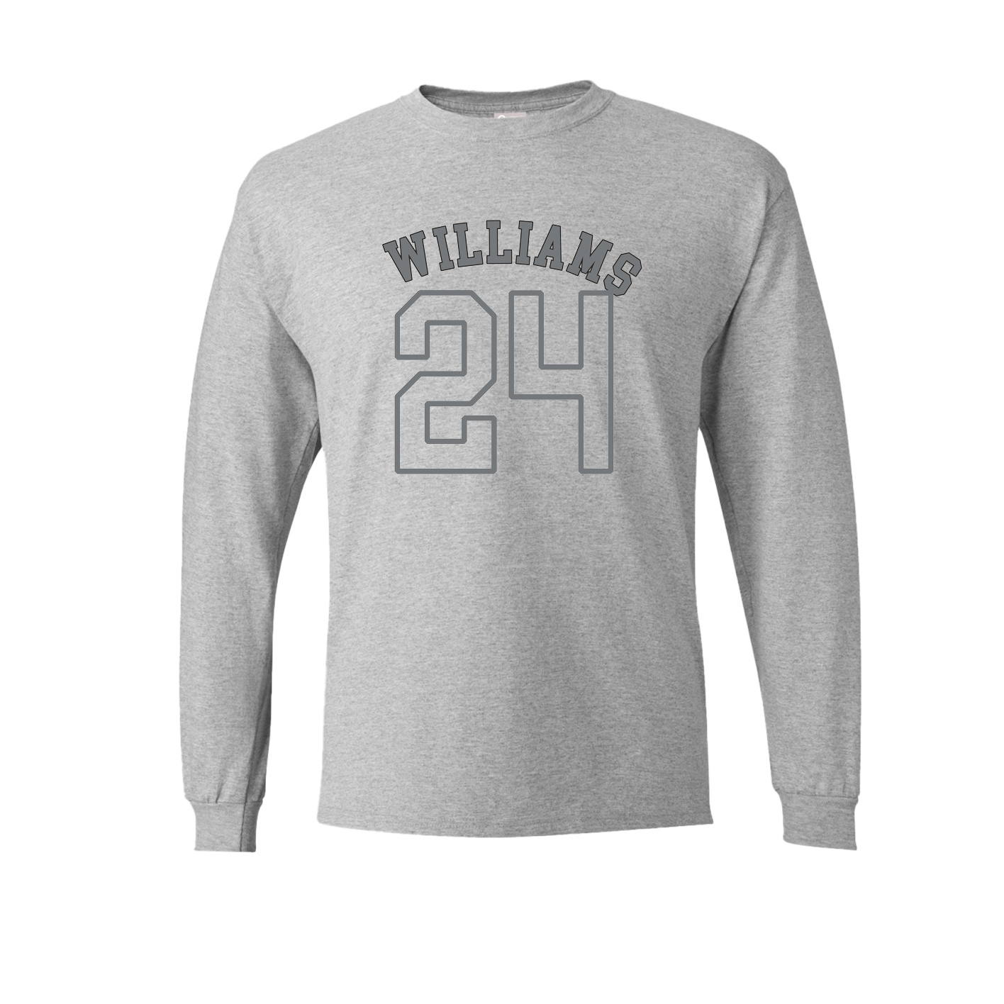 Long Sleeve Tee — Shirsey Arch in Grey