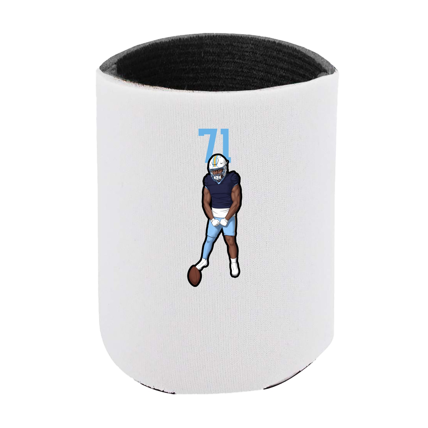Can Holder — Number Top in White