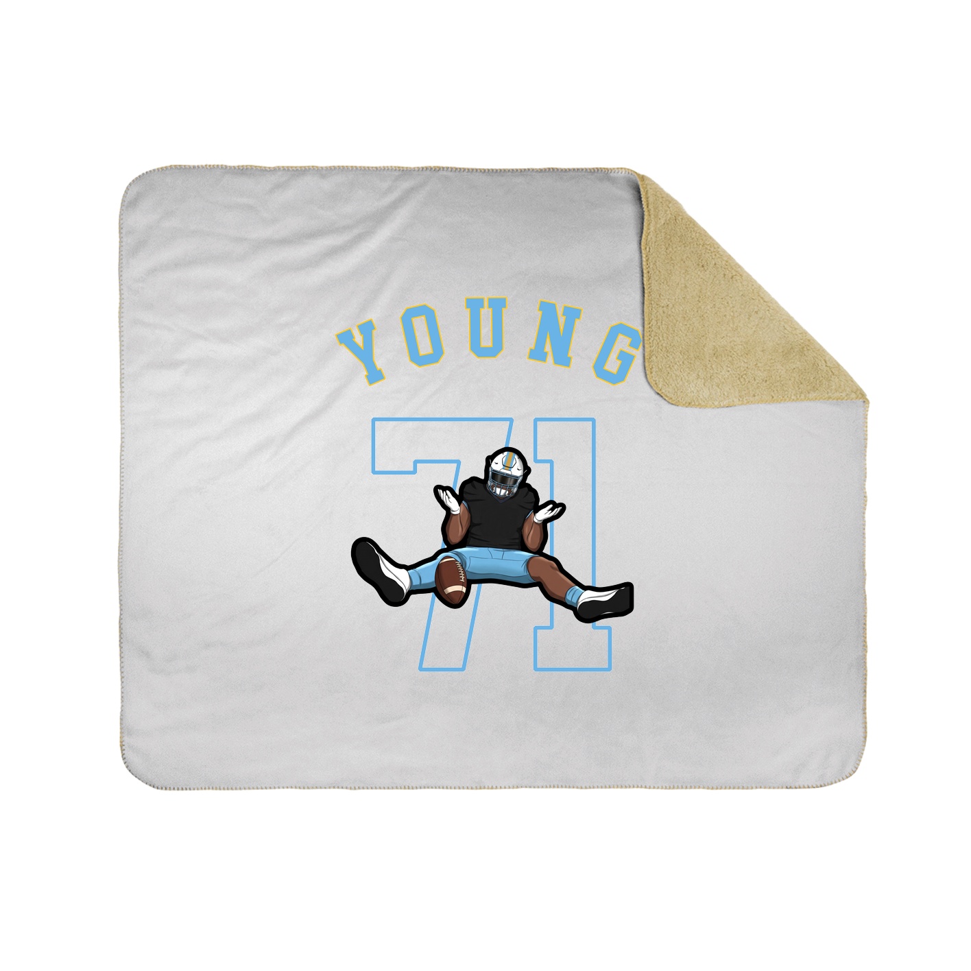Throw Blanket — Shirsey Arch in White