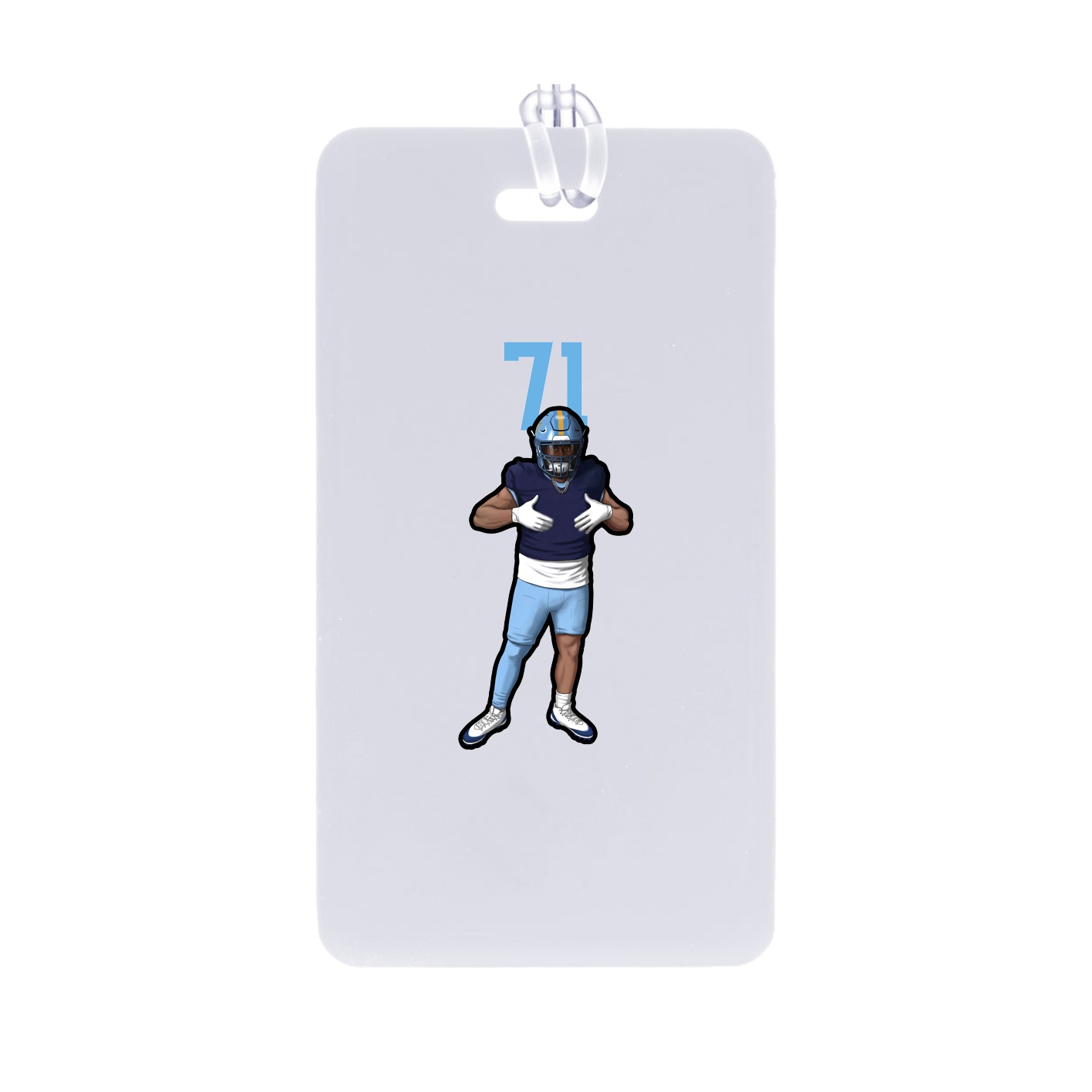 Bag Tag — Number Top in Classic