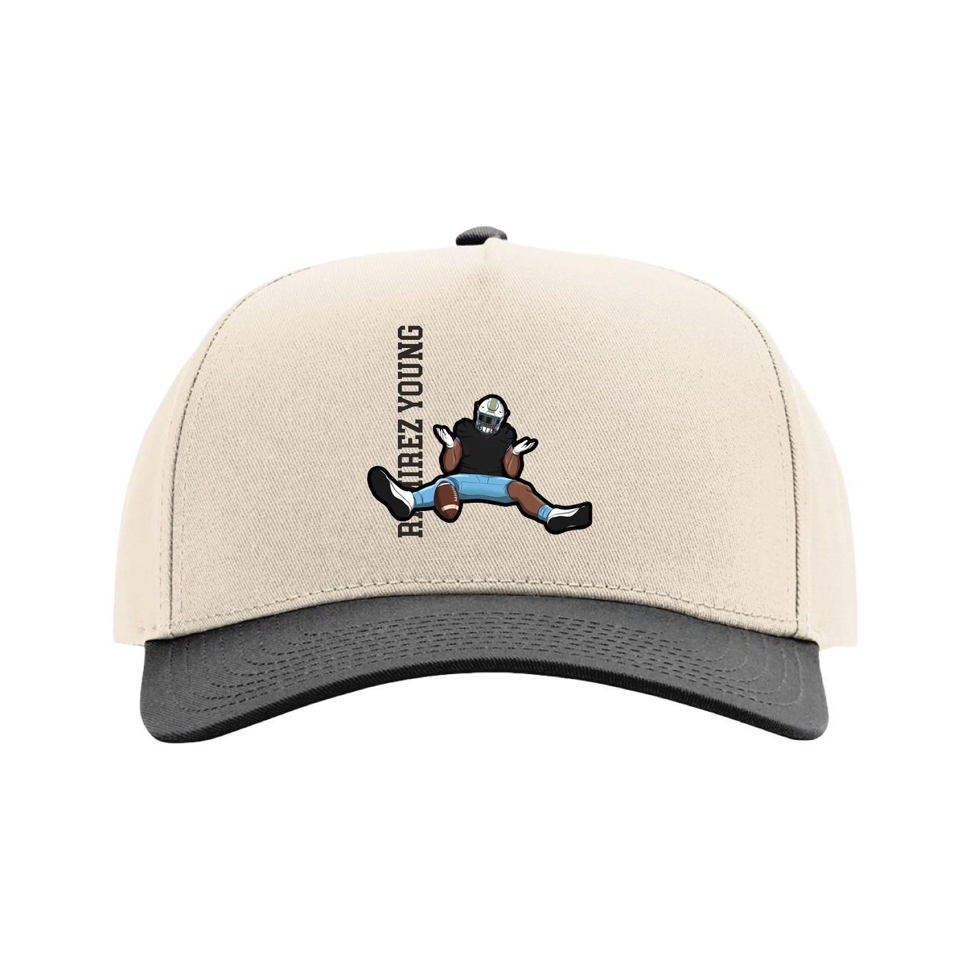 Full Fabric Five-Panel Champ Cap