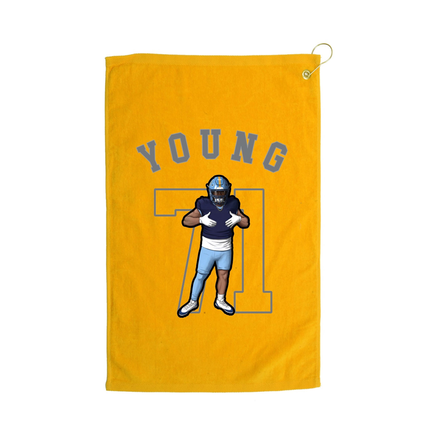 Golf Towel — Shirsey Arch in Gold