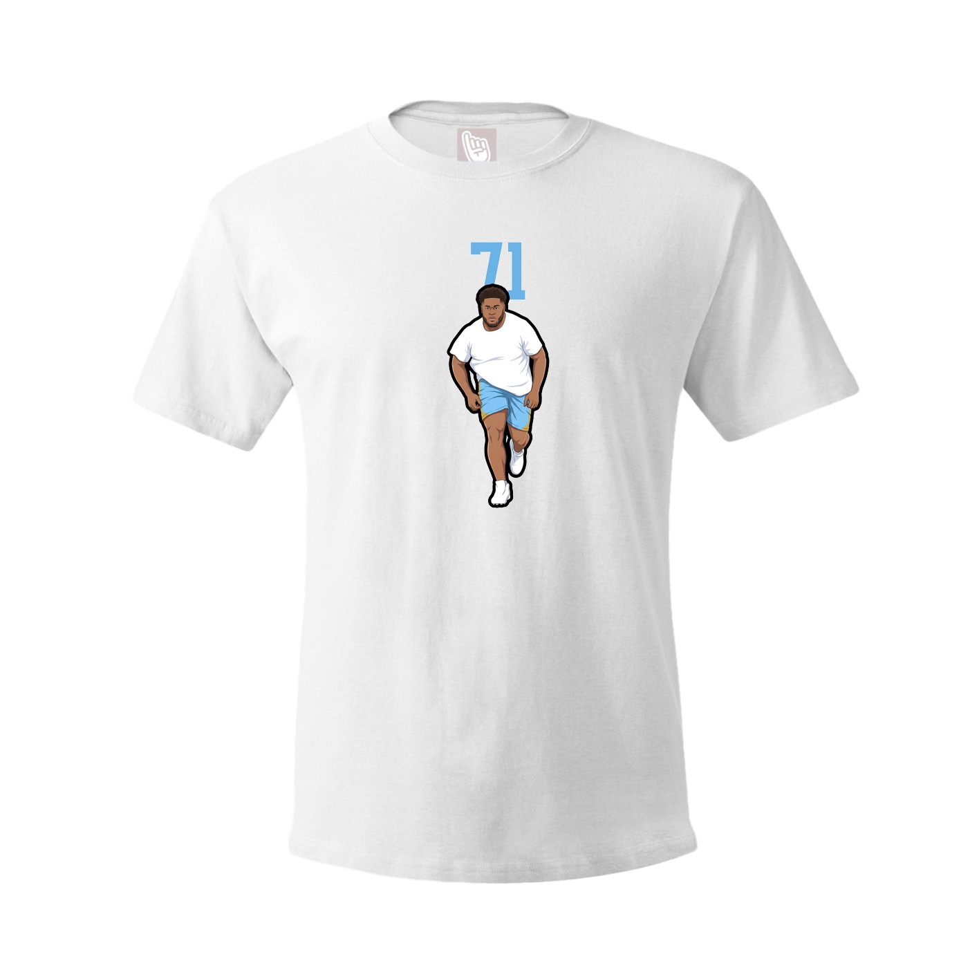 Tee — Number Top in White