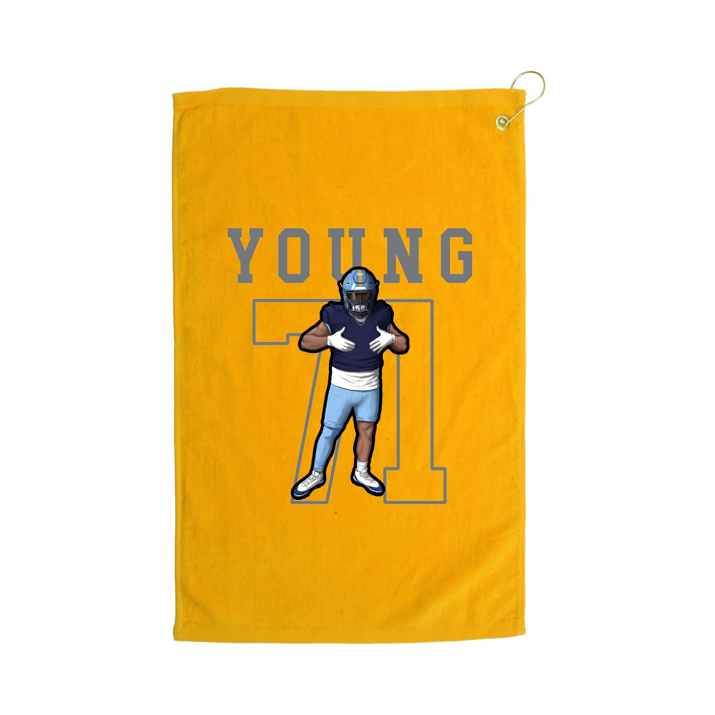 Golf Towel — Shirsey in Gold