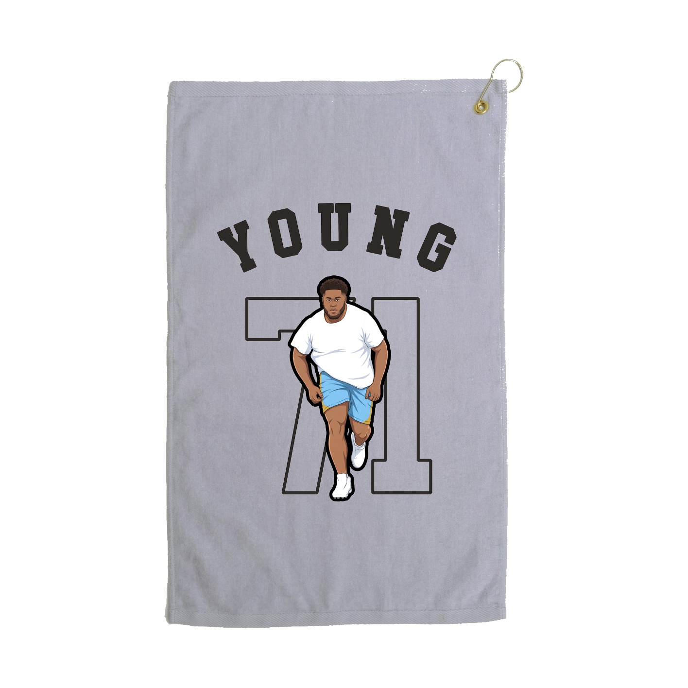 Golf Towel — Shirsey Arch in Grey