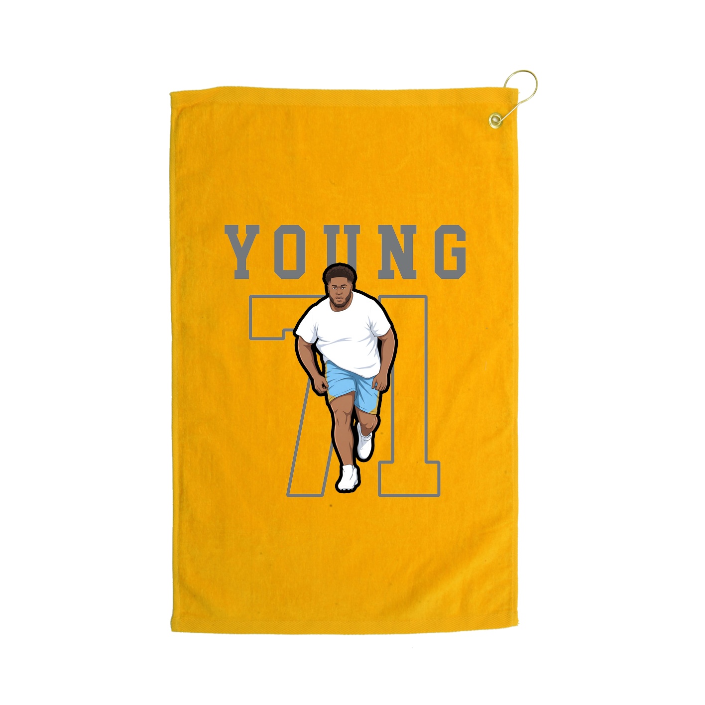 Golf Towel — Shirsey in Gold