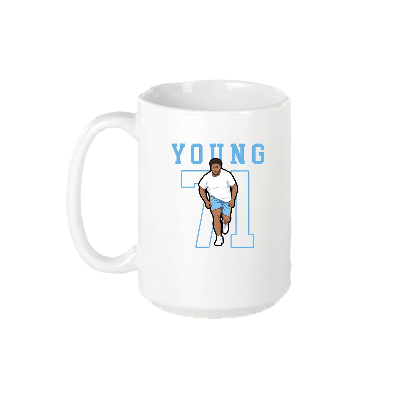 15oz Coffee Mug — Shirsey in White