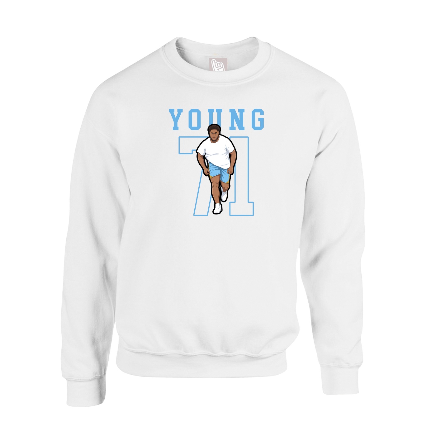 Fleece Crew — Shirsey in White