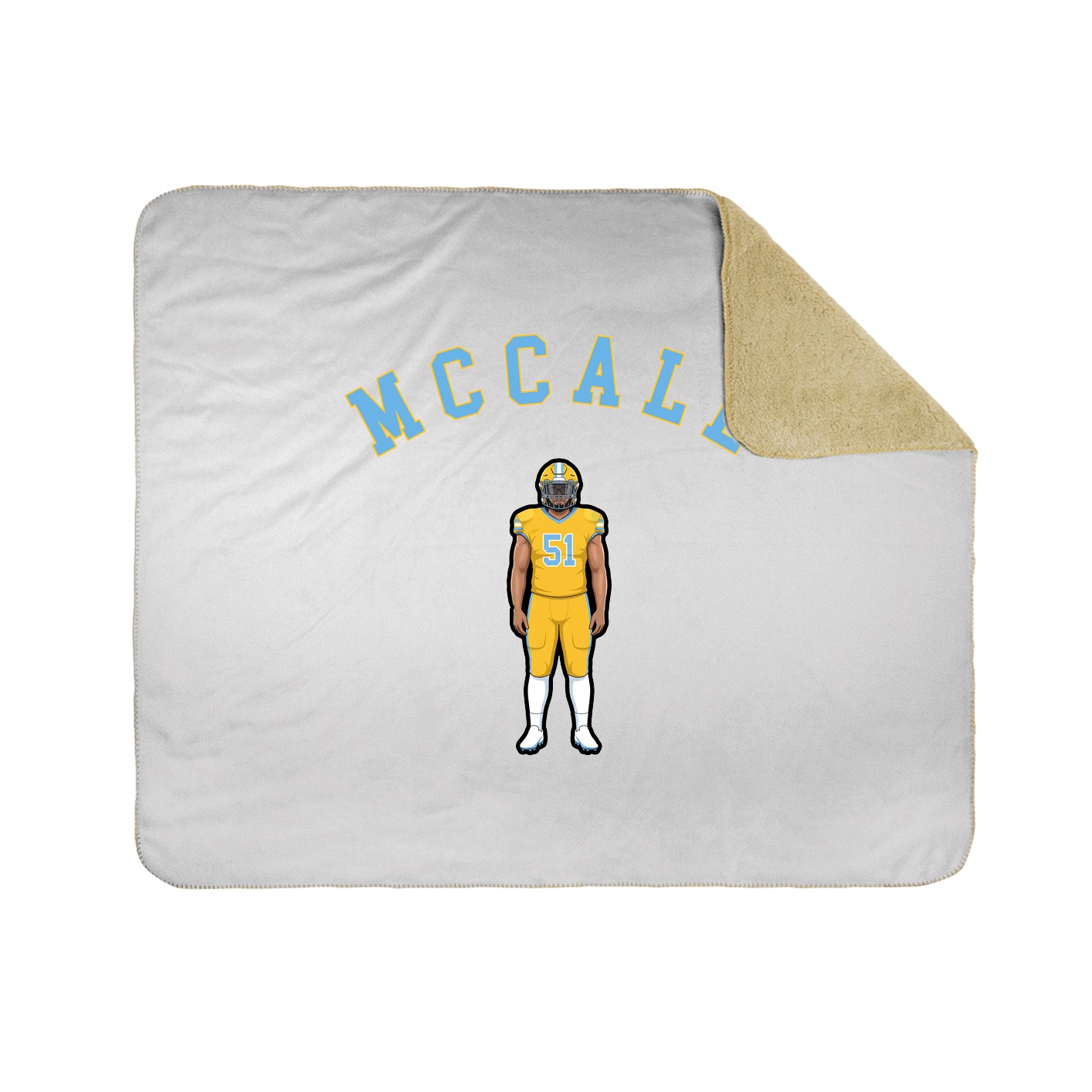 Throw Blanket — Shirsey Arch in White