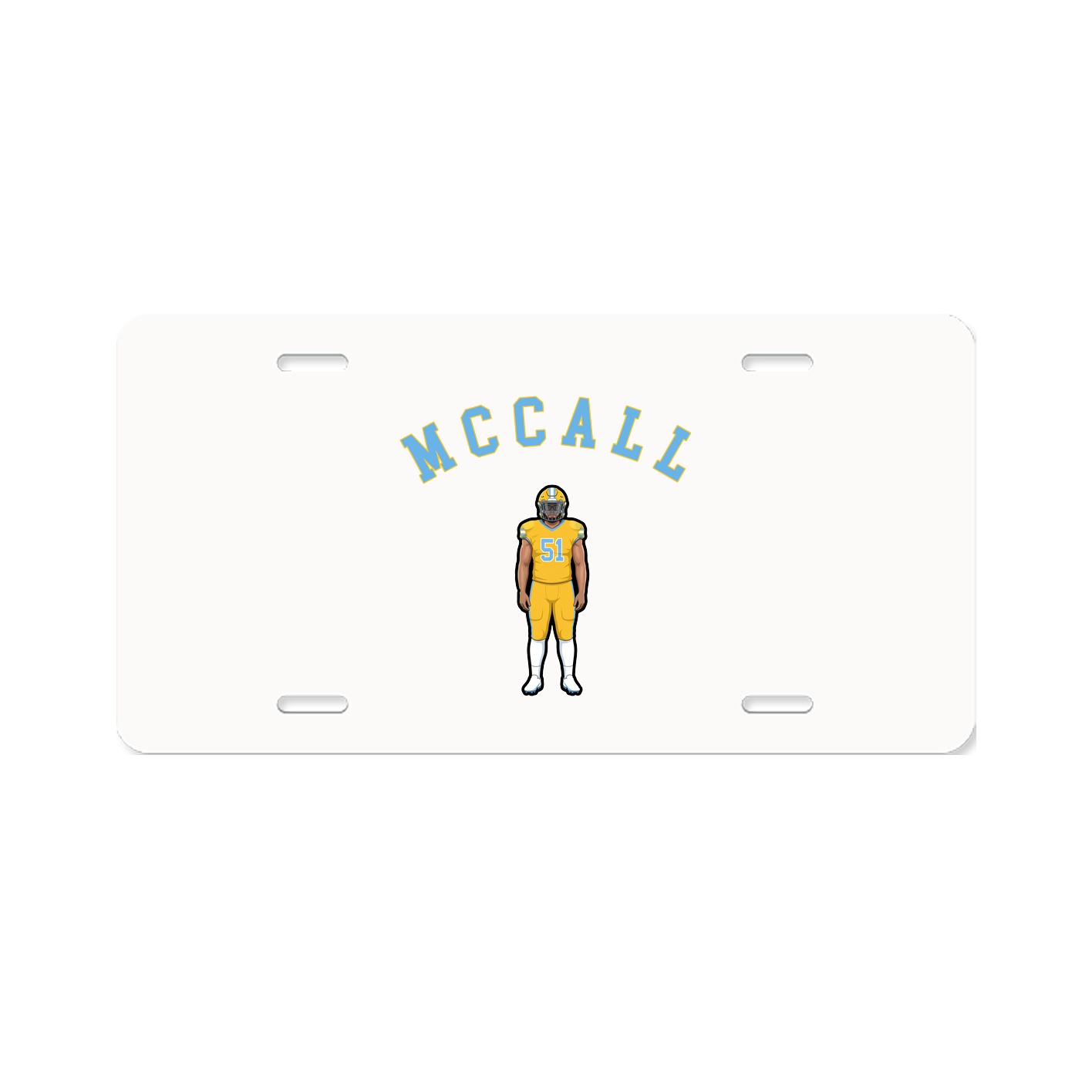License Plate — Shirsey Arch in Classic