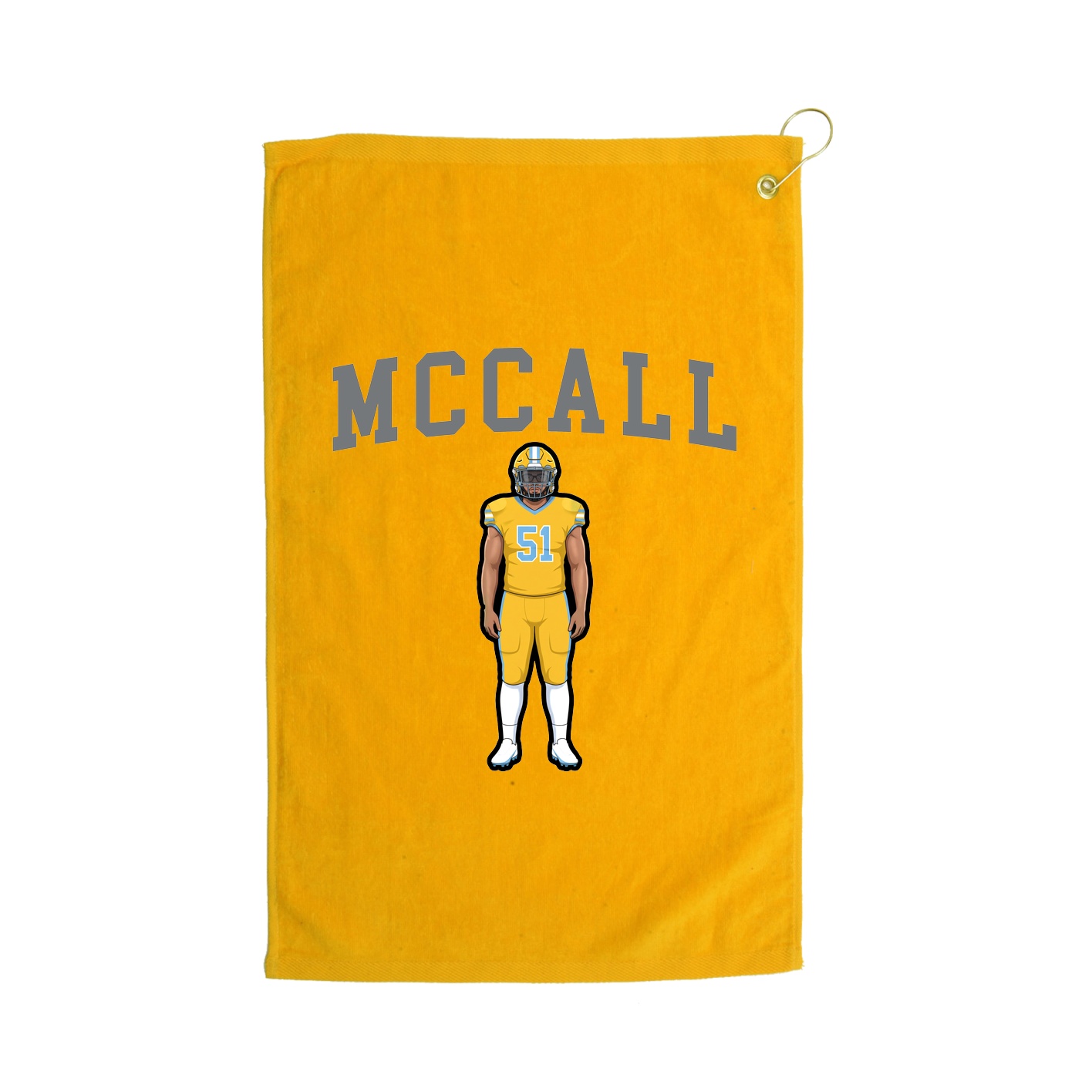 Golf Towel — Shirsey in Gold