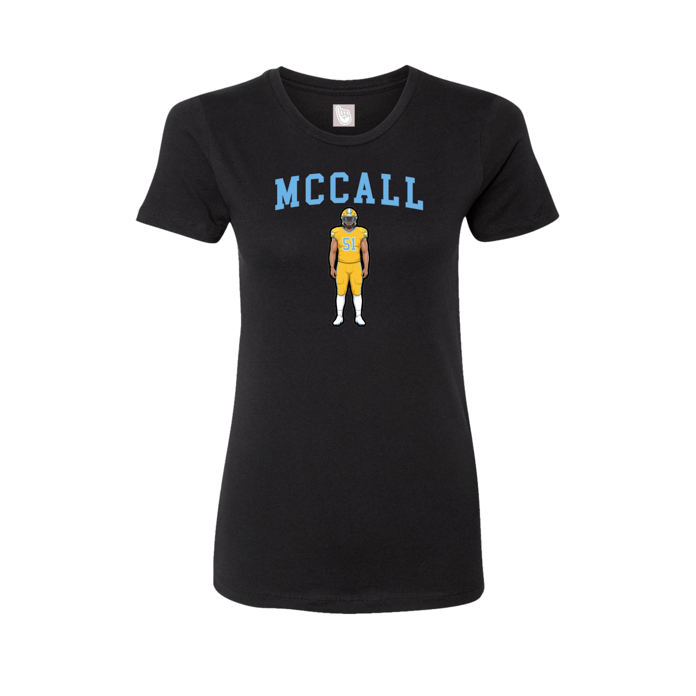 Fitted Women's Tee — Shirsey in Black