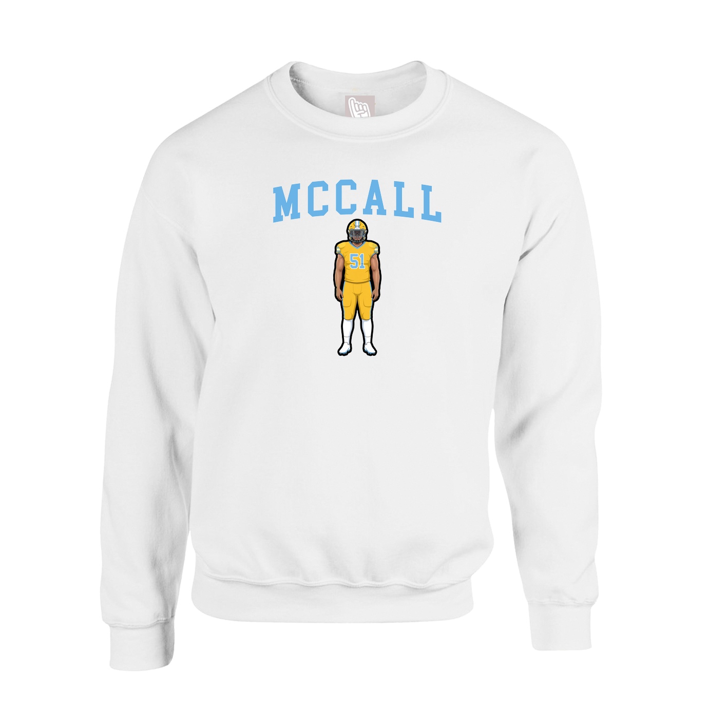 Fleece Crew — Shirsey in White