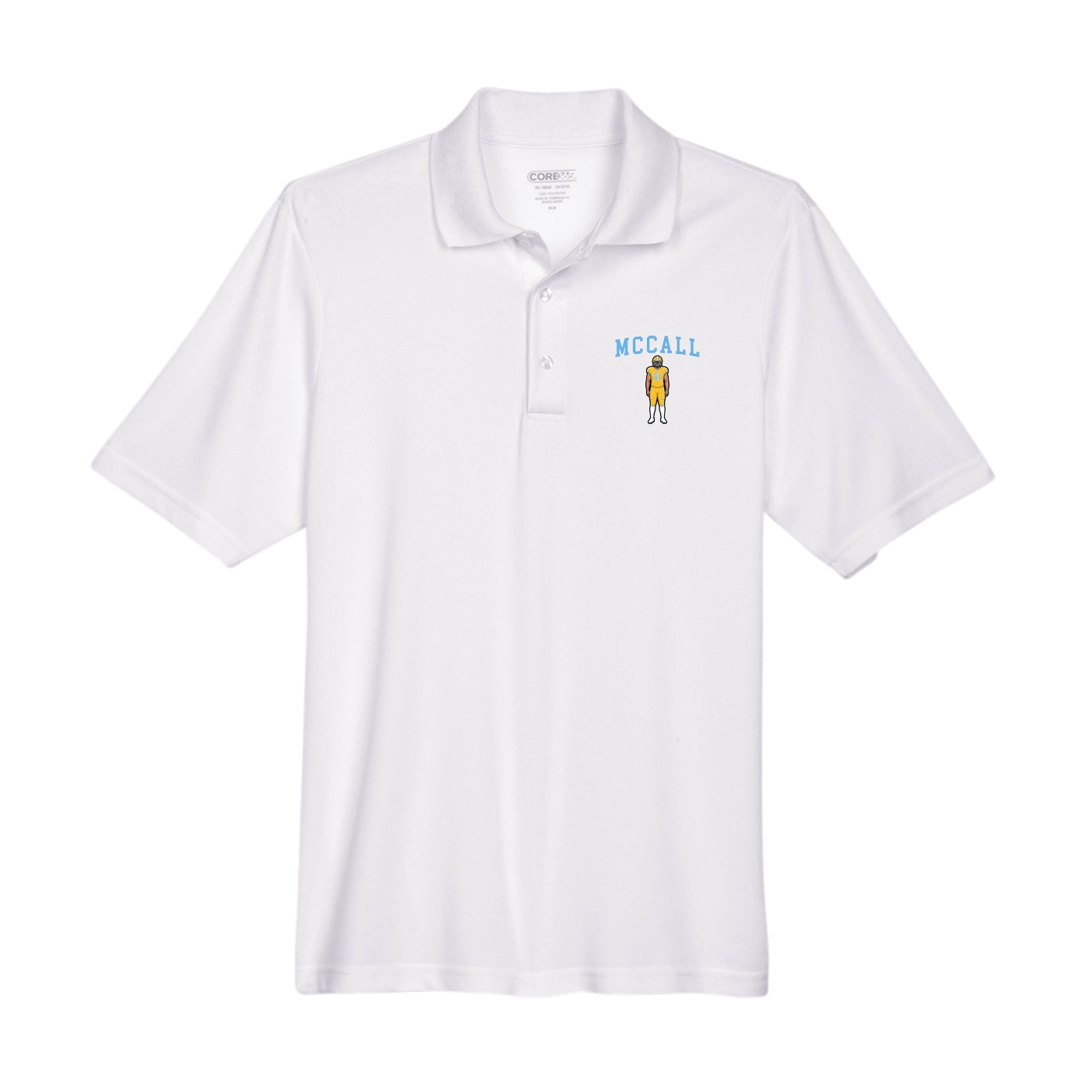 Performance Polo — Shirsey in White