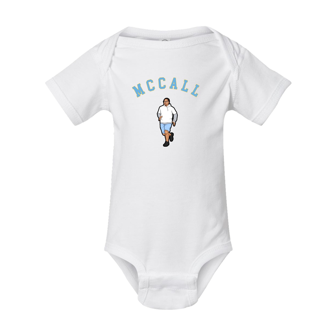 Baby Onesie — Shirsey Arch in White