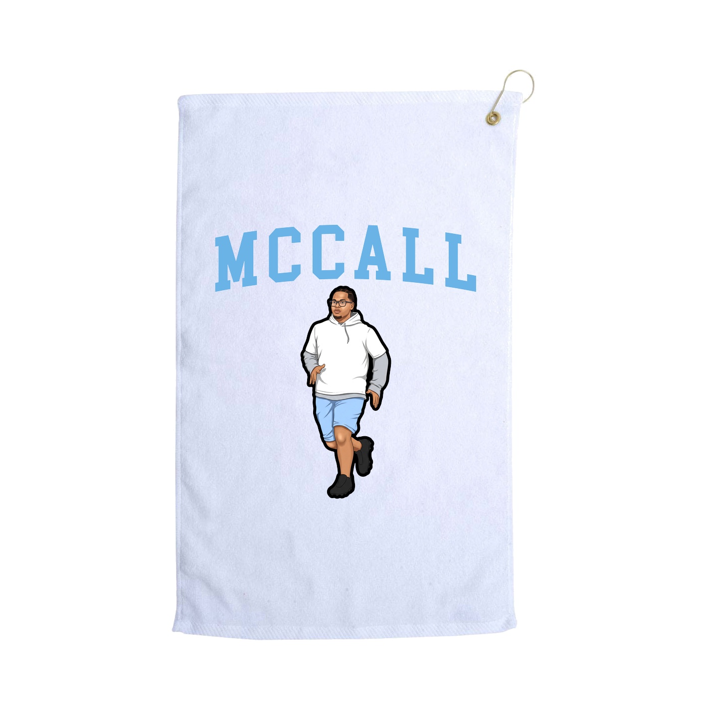 Golf Towel — Shirsey in White