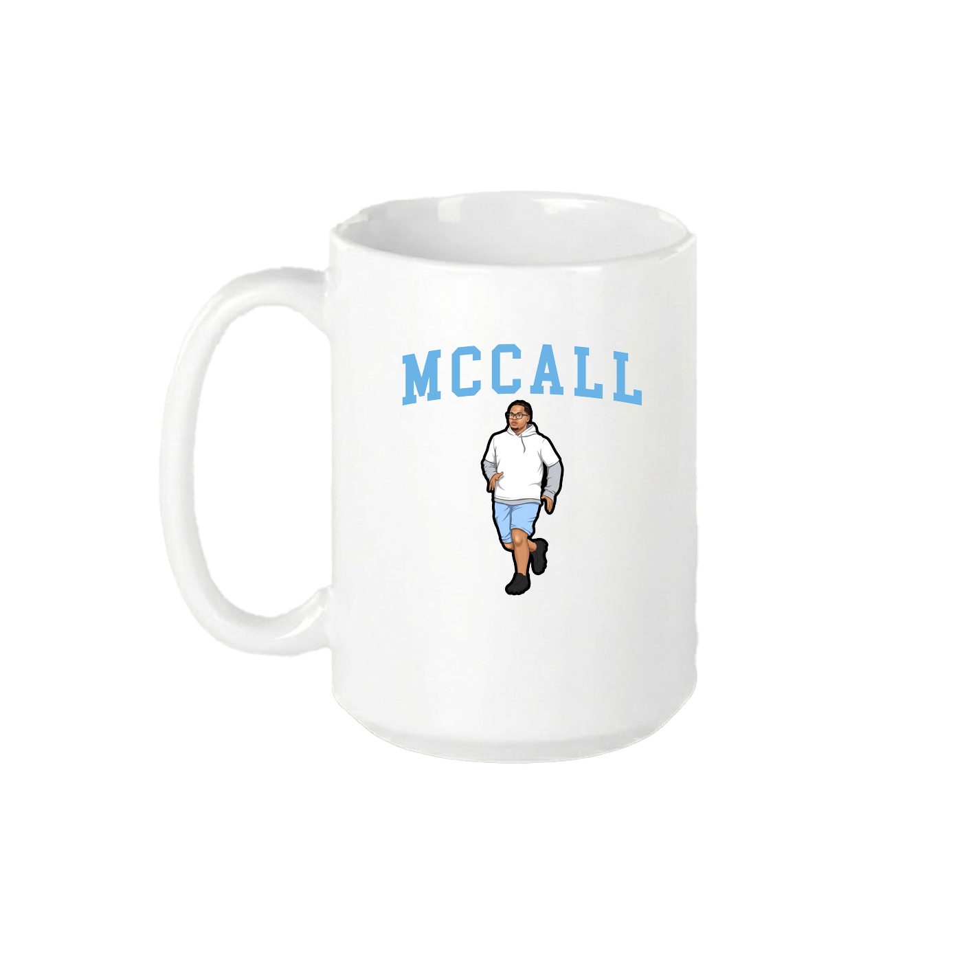 15oz Coffee Mug — Shirsey in White