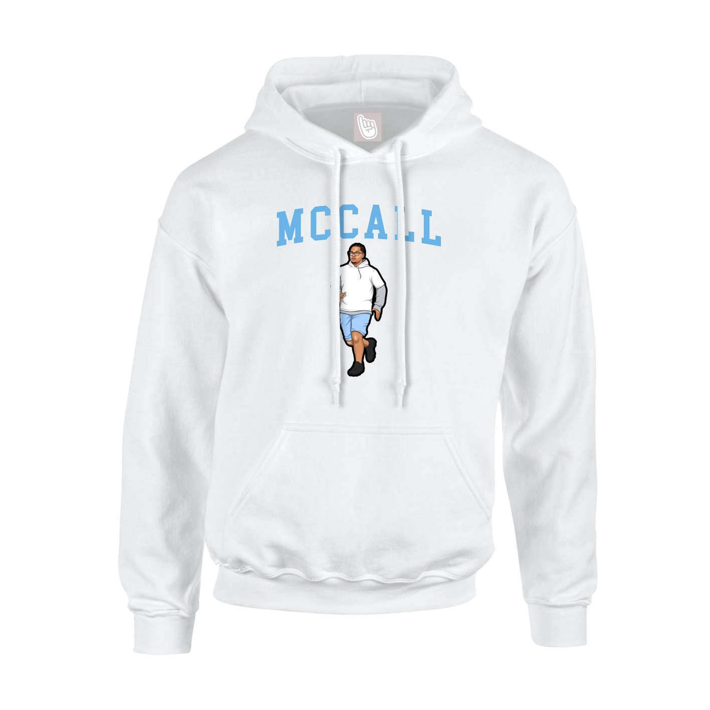 Youth Hoodie — Shirsey in White