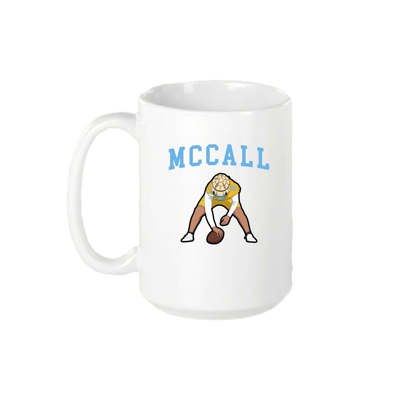 15oz Coffee Mug — Shirsey in White