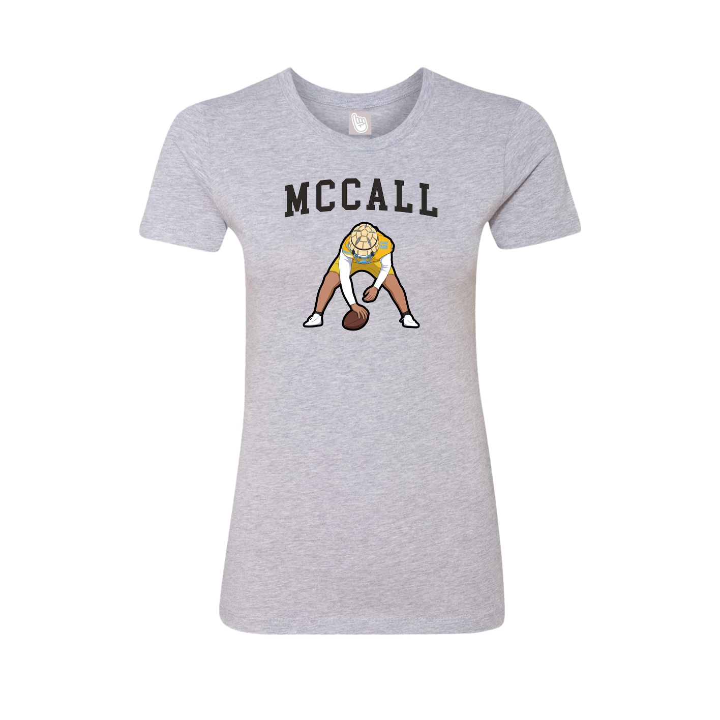 Fitted Women's Tee — Shirsey in Grey