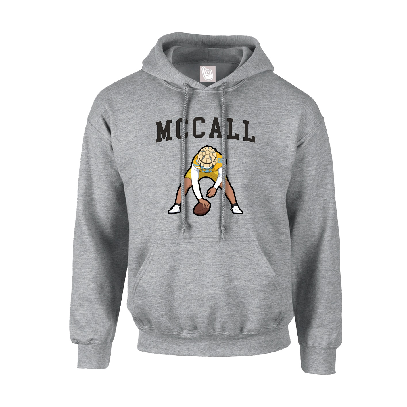 Hoodie — Shirsey in Grey