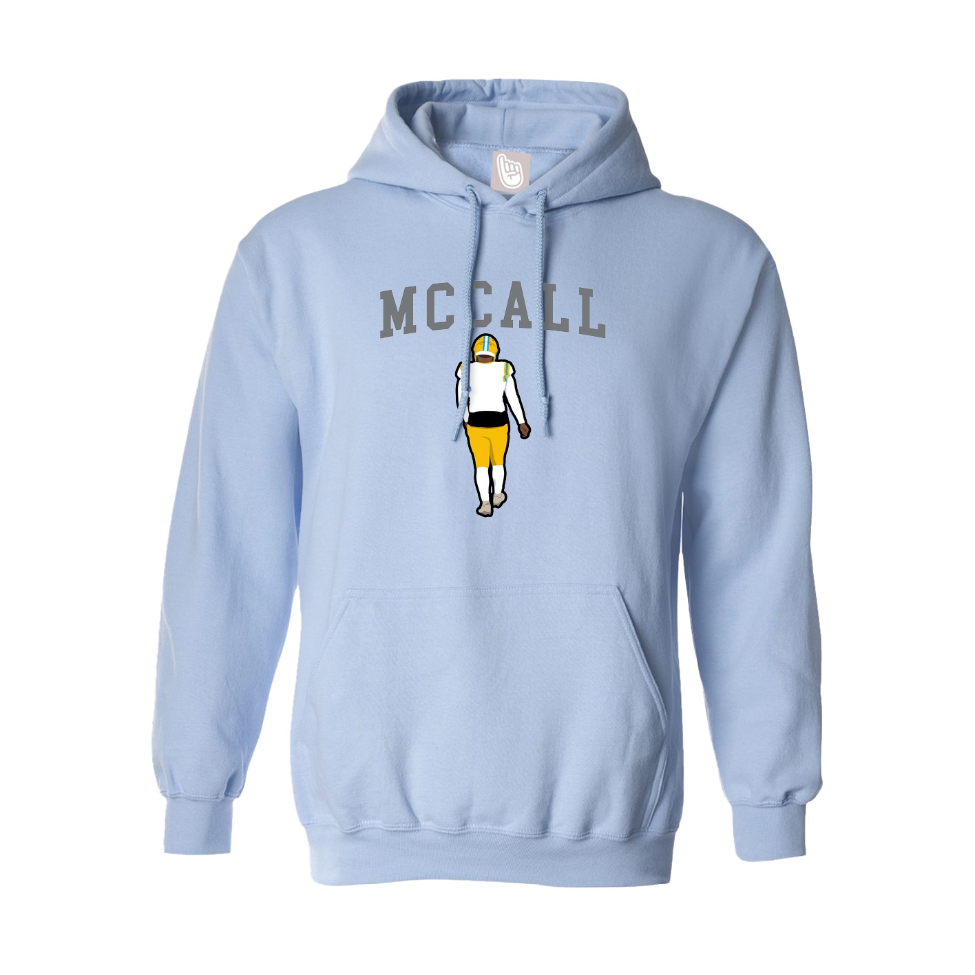 Hoodie — Shirsey in Light Blue