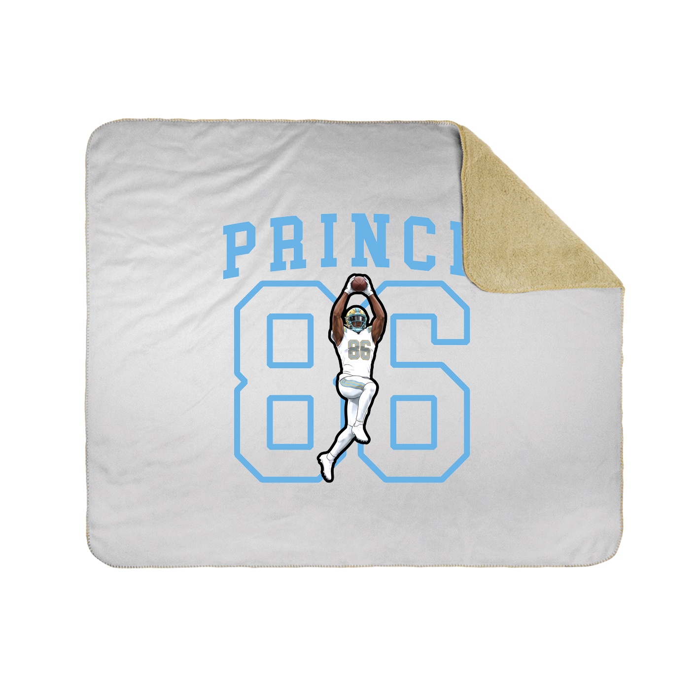50x60 Sherpa Lined Throw Blanket