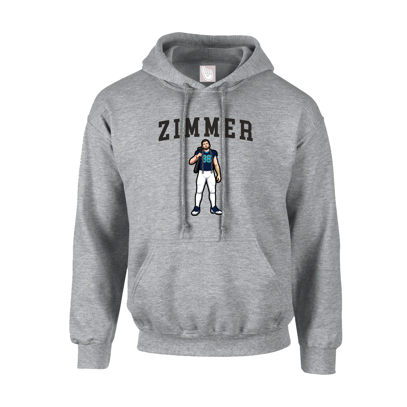 Youth Hoodie — Shirsey in Grey