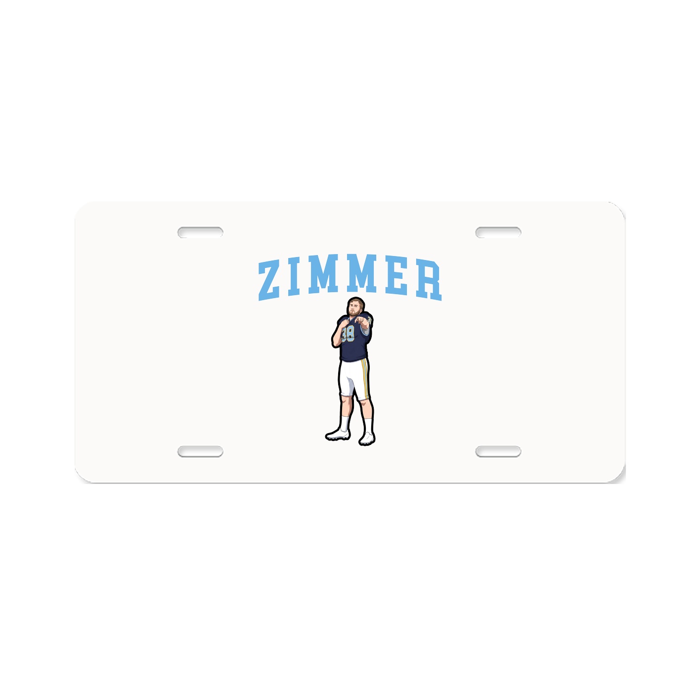 License Plate — Shirsey in Classic