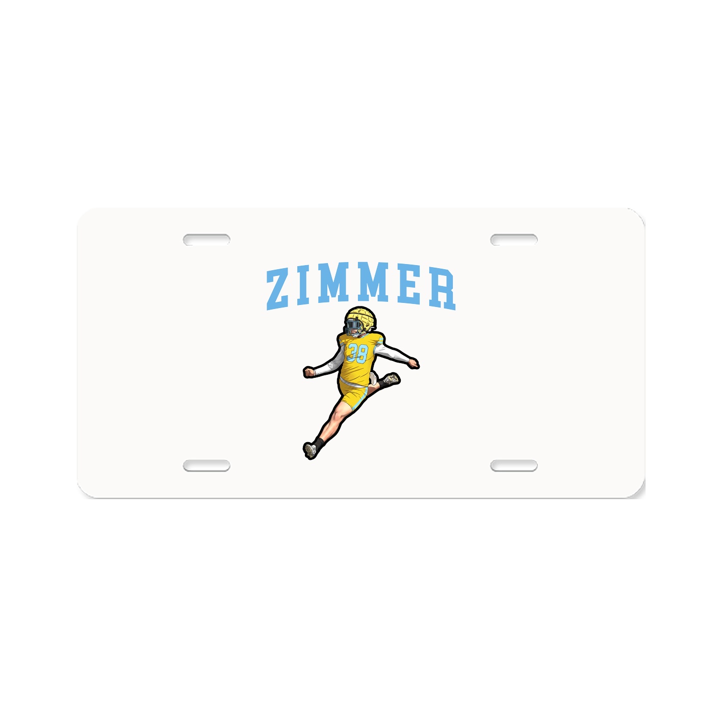 License Plate — Shirsey in Classic